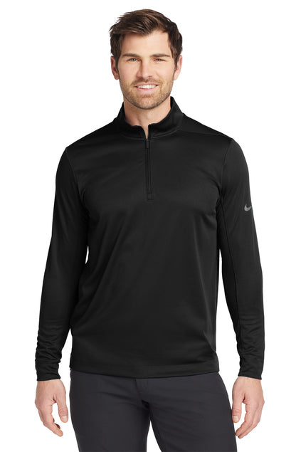 Labrie Group branded Nike Dry 1/2-Zip Cover-Up -Black