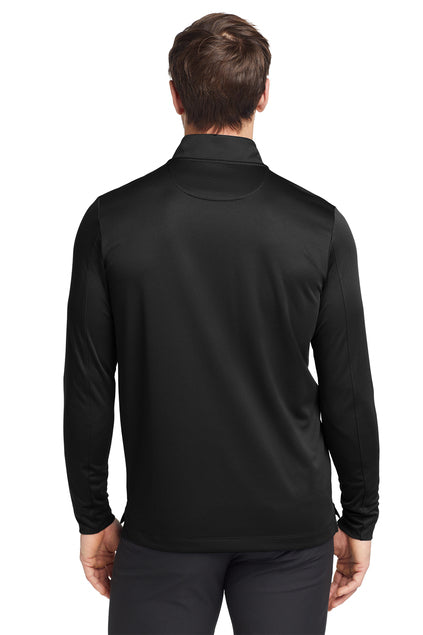 Labrie Group branded Nike Dry 1/2-Zip Cover-Up -Black
