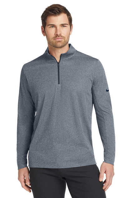 Labrie Group branded Nike Dry 1/2-Zip Cover-Up - Navy/Heather