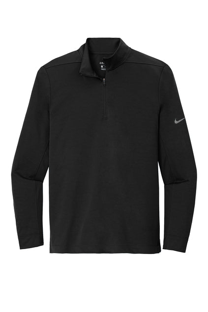 Labrie Group branded Nike Dry 1/2-Zip Cover-Up -Black