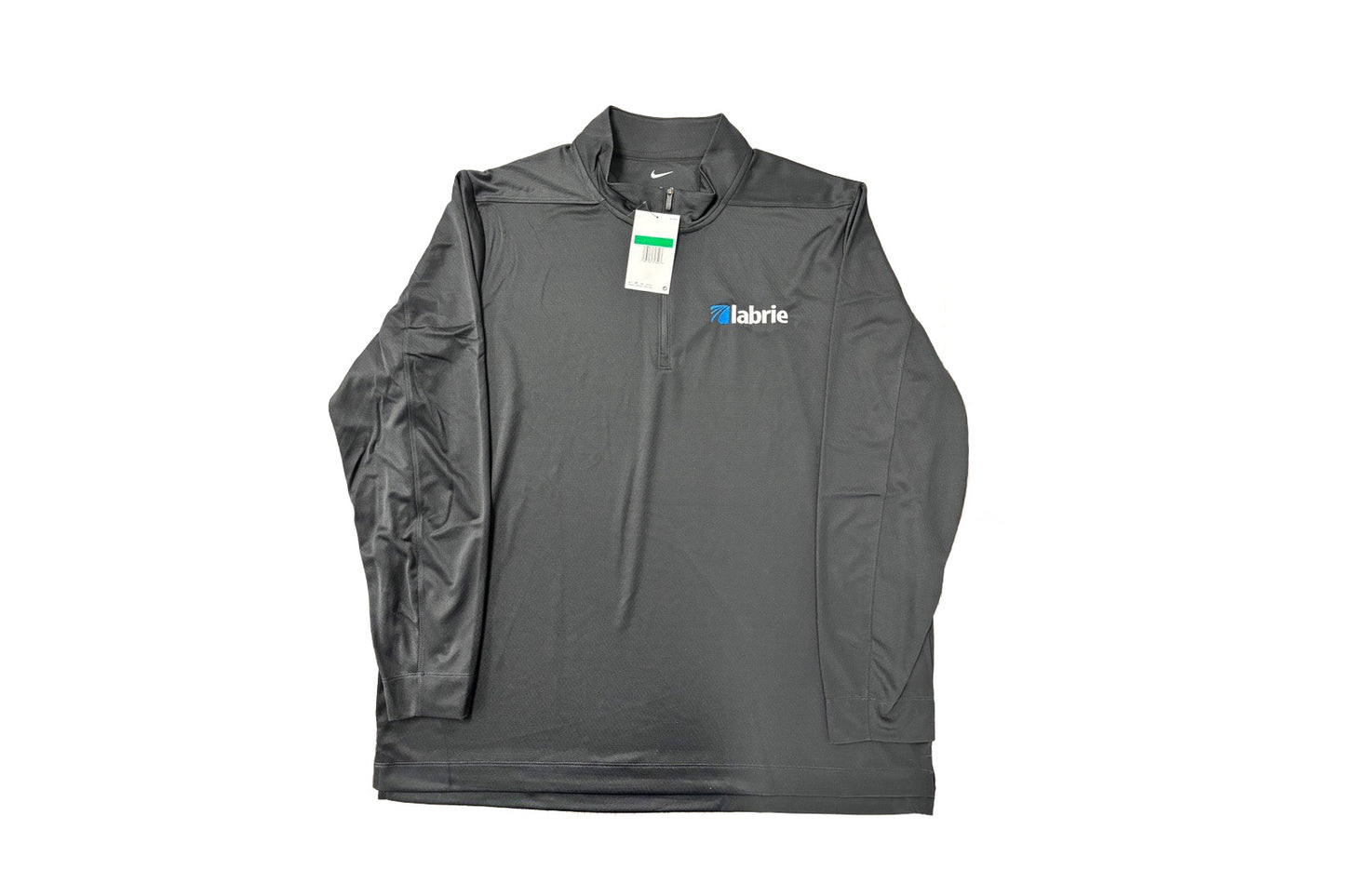 Labrie Group branded Nike Dry 1/2-Zip Cover-Up -Black