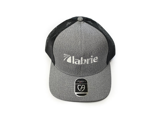 Casquette Labrie Group. Noir et gris, maille