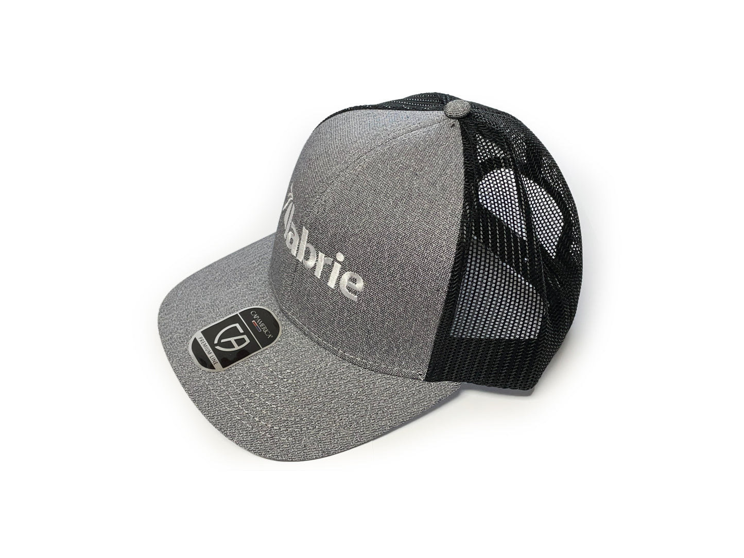 Casquette Labrie Group. Noir et gris, maille